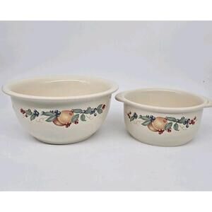Corelle Coordinates Mixing 1 Bowl 3-Qt And 1 Casserole 1 1/2-Qt N/Lid 2000's